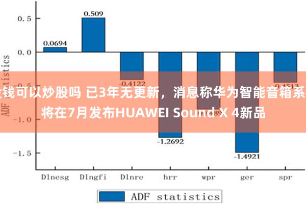 没钱可以炒股吗 已3年无更新，消息称华为智能音箱系列将在7月发布HUAWEI Sound X 4新品