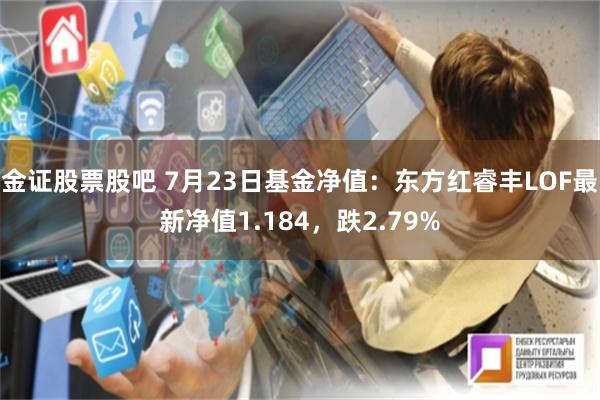 金证股票股吧 7月23日基金净值：东方红睿丰LOF最新净值1.184，跌2.79%