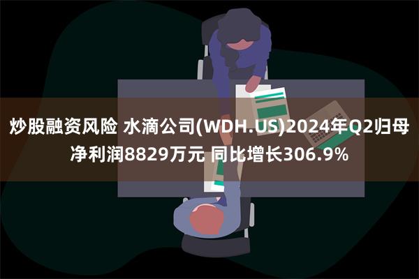 炒股融资风险 水滴公司(WDH.US)2024年Q2归母净利润8829万元 同比增长306.9%